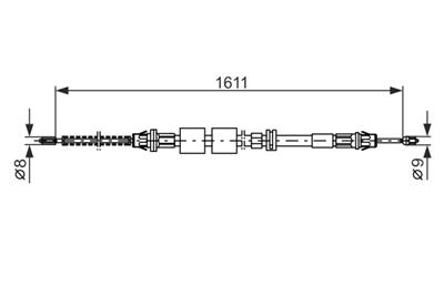 BOSCH 1 987 477 521 Číslo výrobce: BC383. EAN: 3165143519189.