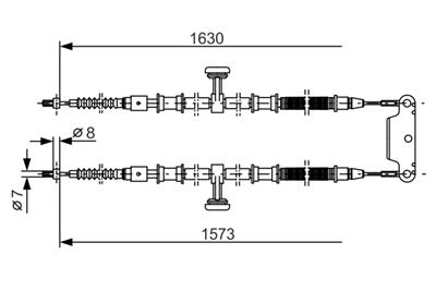 BOSCH 1 987 477 763 Číslo výrobce: BC617. EAN: 3165143642337.