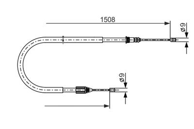 BOSCH 1 987 477 890 Číslo výrobce: BC672. EAN: 4047023019271.
