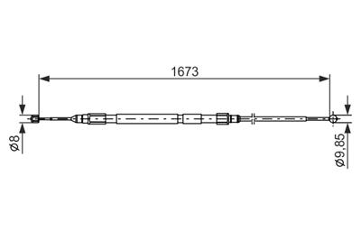 BOSCH 1 987 477 947 Číslo výrobce: BC781. EAN: 4047023450340.