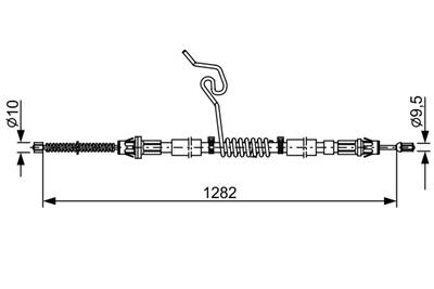 BOSCH 1 987 482 462 Číslo výrobce: BC2462. EAN: 4047025253765.