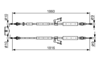 BOSCH 1 987 482 671 Číslo výrobce: BC2671. EAN: 4047026034516.