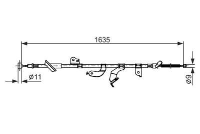BOSCH 1 987 482 690 Číslo výrobce: BC2690. EAN: 4047026034721.