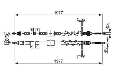 BOSCH 1 987 482 870 Číslo výrobce: BC2870. EAN: 4047026483406.