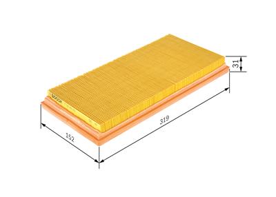 BOSCH F 026 400 053 Číslo výrobce: S 0053. EAN: 4047024287013.