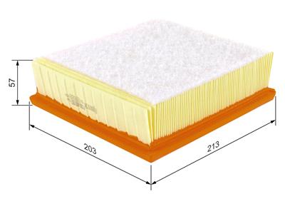 BOSCH F 026 400 057 Číslo výrobce: S 0057. EAN: 4047024287051.