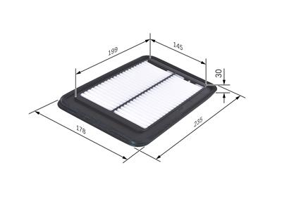 BOSCH F 026 400 127 Číslo výrobce: S 0127. EAN: 4047024713185.