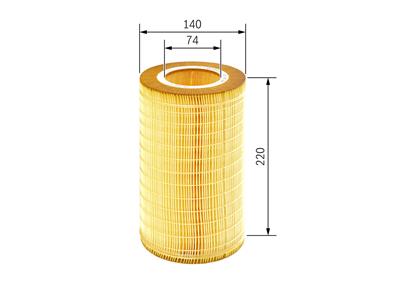 BOSCH F 026 400 204 Číslo výrobce: S 0204. EAN: 4047024811072.