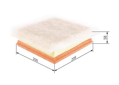 BOSCH F 026 400 235 Číslo výrobce: S 0235. EAN: 4047024902657.