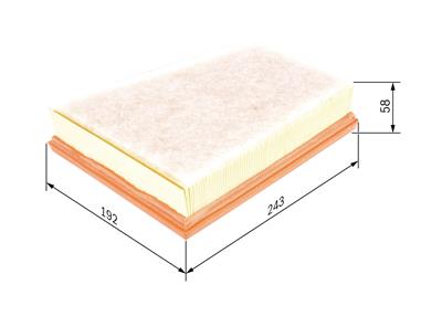 BOSCH F 026 400 250 Číslo výrobce: S 0250. EAN: 4047024902800.