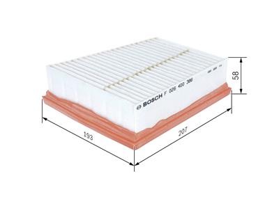 BOSCH F 026 400 386 Číslo výrobce: S 0386. EAN: 4047025244121.