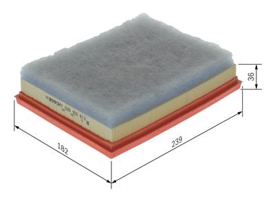 BOSCH F 026 400 613 Číslo výrobce: S 0613. EAN: 4047026403350.