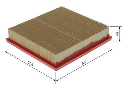 BOSCH F 026 400 668 Číslo výrobce: S 0668. EAN: 4047023236661.