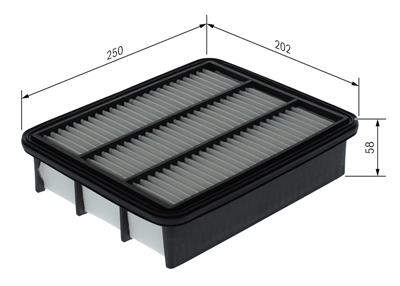 BOSCH F 026 400 744 Číslo výrobce: S 0744. EAN: 4047026612677.