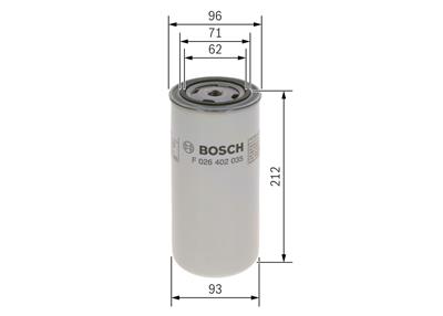 BOSCH F 026 402 035 Číslo výrobce: N 2035. EAN: 4047024374690.