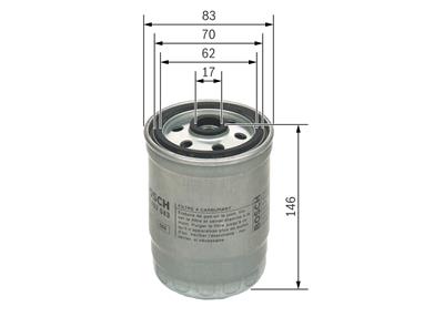 BOSCH F 026 402 043 Číslo výrobce: N 2043. EAN: 4047024655508.