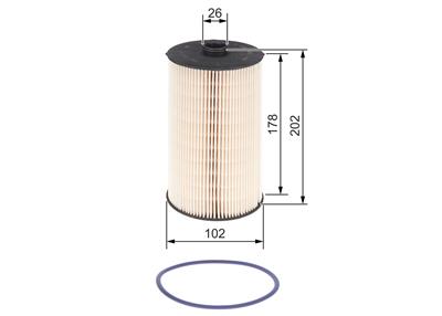 BOSCH F 026 402 748 Číslo výrobce: N 2748. EAN: 4047026097870.
