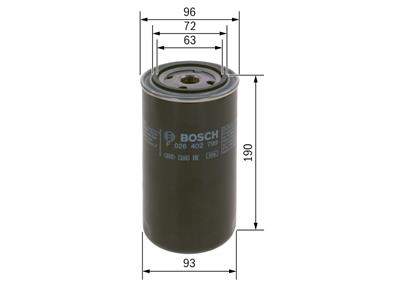 BOSCH F 026 402 799 Číslo výrobce: N 2799. EAN: 4047026097849.
