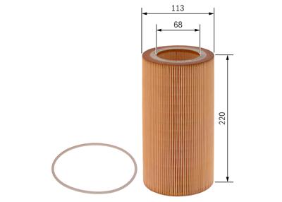 BOSCH F 026 407 047 Číslo výrobce: P 7047. EAN: 4047024374157.