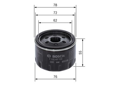 BOSCH F 026 407 336 Číslo výrobce: P 7336. EAN: 4047026552034.