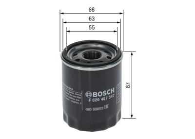 BOSCH F 026 407 347 Číslo výrobce: P 7347. EAN: 4047026597318.