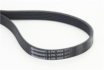 CONTITECH 6PK1934 Číslo výrobce: 6 PK 1932. EAN: 4010858522629.
