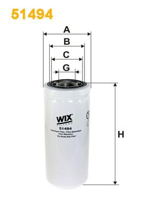WIX FILTERS 51494 EAN: 765809514942.