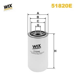 WIX FILTERS 51820E EAN: 5904608518200.
