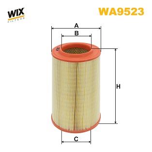 WIX FILTERS WA9523 EAN: 5050026350219.