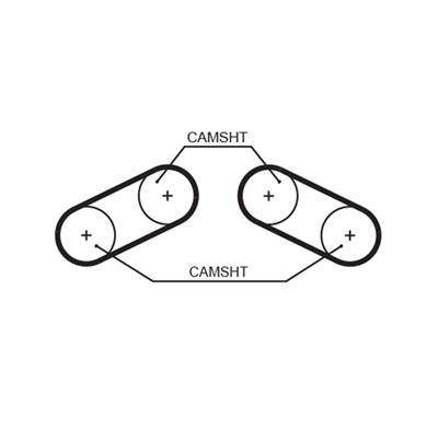 GATES 5526XS Číslo výrobce: 8597-15526. EAN: 5412571027730.