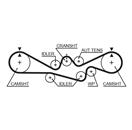 GATES T304RB RPM Racing Timing Belt