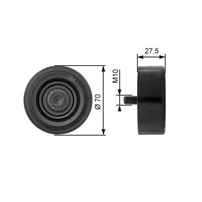 GATES T36206 Číslo výrobce: 7803-21306. EAN: 5414465695735.