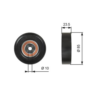 GATES T36274 Číslo výrobce: 7803-21374. EAN: 5414465539862.