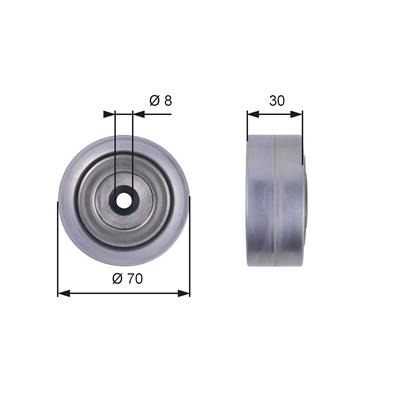 GATES T36386 Číslo výrobce: 7803-21486. EAN: 5414465994227.