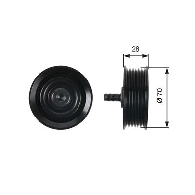 GATES T36410 Číslo výrobce: 7803-21510. EAN: 5414465036934.