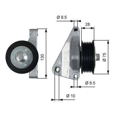 GATES T36422 Číslo výrobce: 7803-21522. EAN: 5414465351419.
