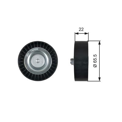 GATES T36458 Číslo výrobce: 7803-21558. EAN: 5414465284809.