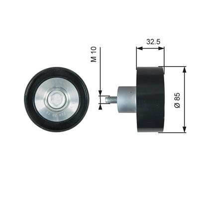 GATES T36625 Číslo výrobce: 7803-21625. EAN: 5414465198106.