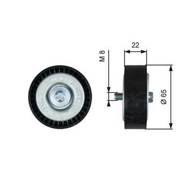 GATES T36734 Číslo výrobce: 7803-21734. EAN: 5414465751455.