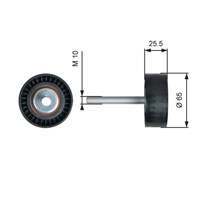 GATES T36772 Číslo výrobce: 7803-21772. EAN: 5414465293818.