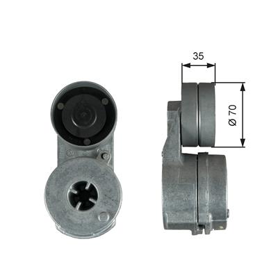 GATES T38723 Číslo výrobce: 7808-26123. EAN: 5414465055072.