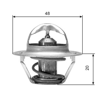GATES TH00382G1 Číslo výrobce: 7412-10007. EAN: 5412571986372.