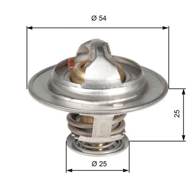 GATES TH13076G1 Číslo výrobce: 7412-10215. EAN: 5412571989090.