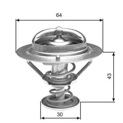 GATES TH27078G1 Číslo výrobce: 7412-10509. EAN: 5414465676000.