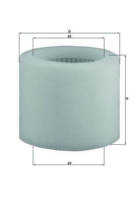 KNECHT LX 123 Číslo výrobce: 78109720. EAN: 4009026000687.