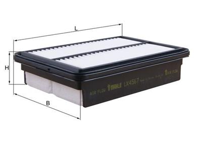 KNECHT LX 4567 Číslo výrobce: 72474992. EAN: 4057635007955.