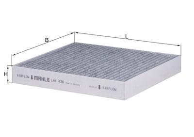 KNECHT LAK 436 Číslo výrobce: 70384731. EAN: 4009026719954.