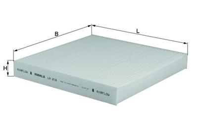 KNECHT LA 216 Číslo výrobce: 76419071. EAN: 4009026510988.