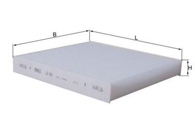 KNECHT LA 424 Číslo výrobce: 70374638. EAN: 4009026608418.