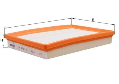 KNECHT LX 4031/2 Číslo výrobce: 72510458. EAN: 4057635172172.